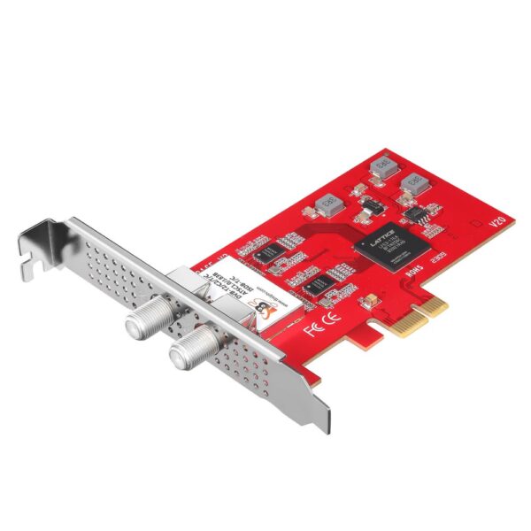 گیرنده تلویزیونی دو تیونر TBS6281se V2 DVB-T2/C2/T/C(J.83A/B/C)/ISDB-T/C /ATSC1.0 - 2
