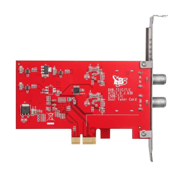 گیرنده تلویزیونی دو تیونر TBS6281se V2 DVB-T2/C2/T/C(J.83A/B/C)/ISDB-T/C /ATSC1.0 - 4